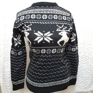 Christmas Reindeer Sweater S